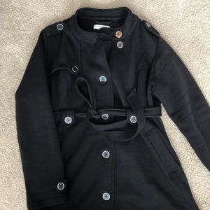 Black Motherhood Maternity Jacket
